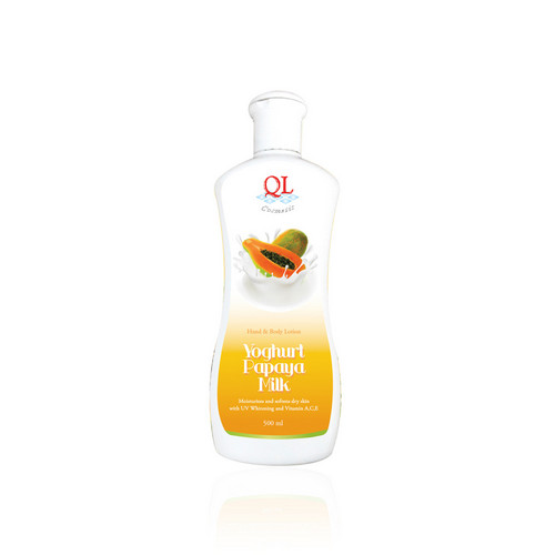 QL HAND & BODY LOTION PEPAYA YOGURT M 500 ML BOTOL Kegunaan, Efek Samping, Dosis dan Aturan Pakai